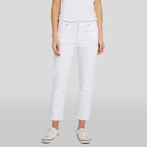 7 For All Mankind Josefina Skinny Boyfriend Jean - White